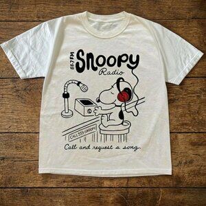 Y2K Snoopy Radio T-shirt